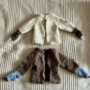 Bundle of TWO Oeuf baby alpaca cardigan